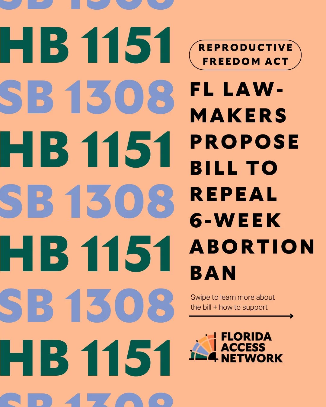 Florida Democratic lawmakers Fentrice Driskell, Daryl Campbell, Lindsay Cross, and Kelly Skidmore have filed a bill, HB 1151 and SB 1308, that aims to establish a fundamental right to reproductive health care in our state. It would protect the right 