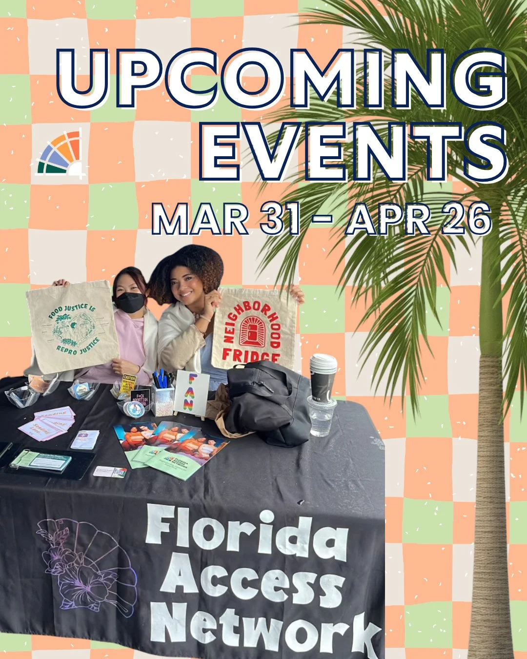 Peep the old FAN logo on the 1st page 🤭 It's your weekly events round-up, and this is what we've got so far! We post these every week so check back for any updates. Sign up with the links in our bio ✨️⁠
⁠
VIRTUAL: 3/31 Monthly Digital Volunteer Meet