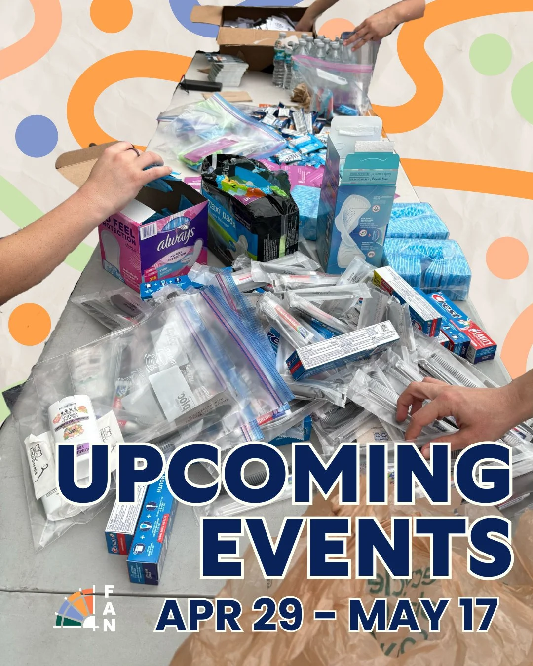 Can you believe it's the last week of April?? Time has been FLYING lately - with Fuel Your Fund (our annual fundraiser!) and regular programming, we've been busy 💪😮&zwj;💨 Swipe thru and sign up with the links in our bio 💖⁠
⁠
VIRTUAL: Wednesday 4/