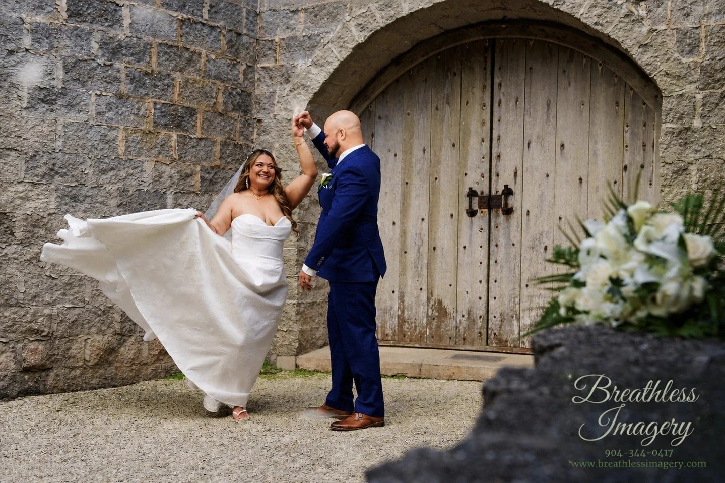 Pure magic! ✨ Another gorgeous love story captured through our lenses. We are so honored to be part of these unforgettable moments! 💍❤️ #JacksonvilleWedding #BreathlessImagery #WeddingPhotography