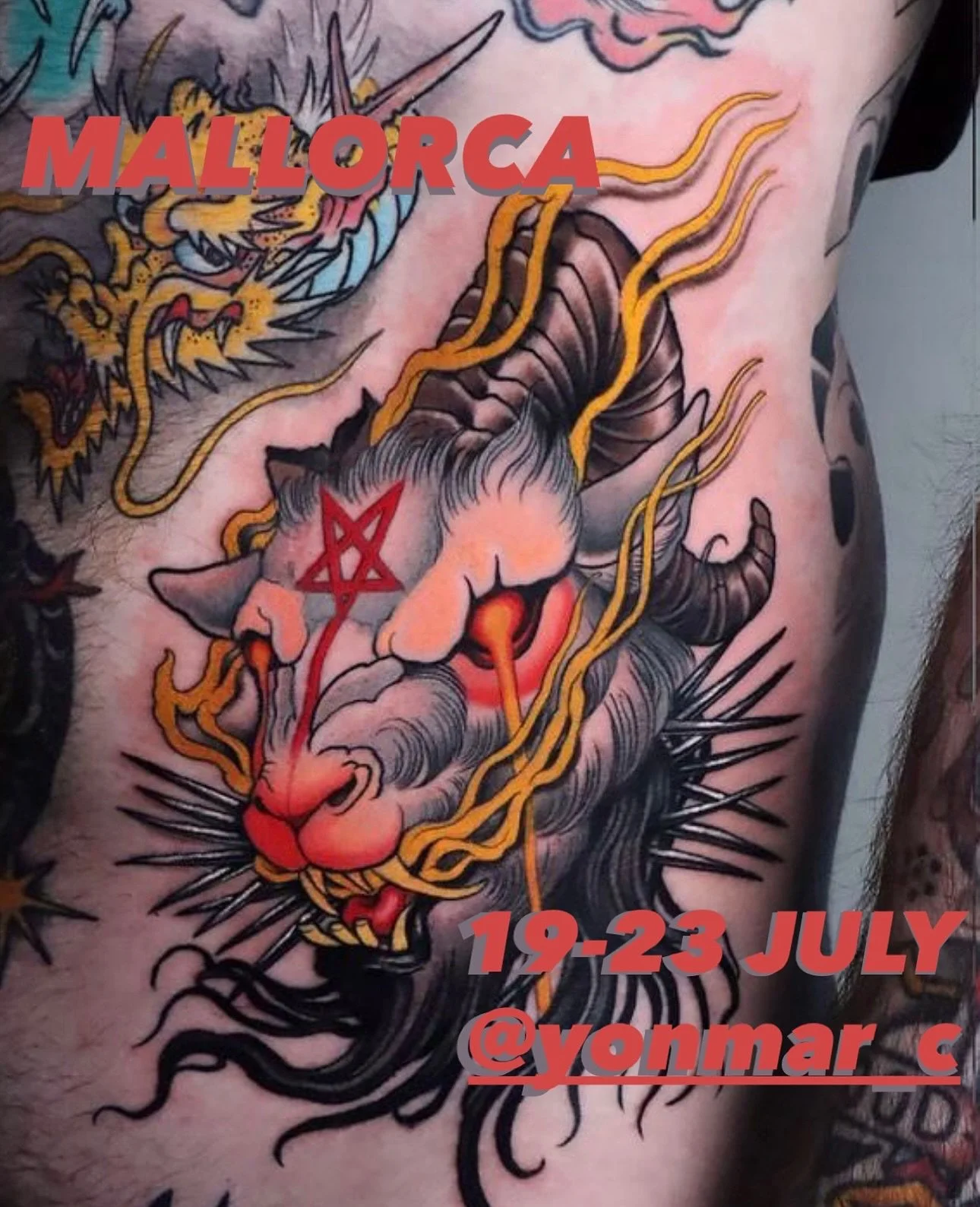 Del 19 al 23 de Julio contaremos con la compa&ntilde;&iacute;a de @yonmar_c Si te apetece concretar una cita para tatuarte con ella durante su paso por Palma de Mallorca, contacta directamente con ella o pasa por la tienda

We&rsquo;re happy to have 