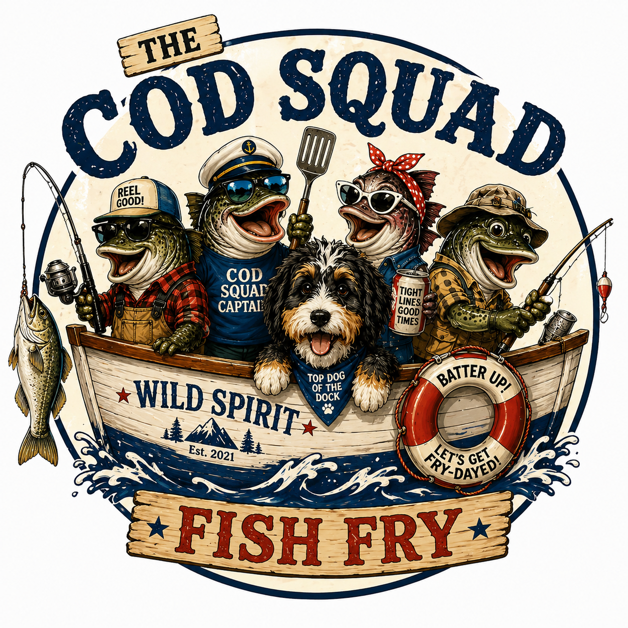 COD SQUAD FISH FRY