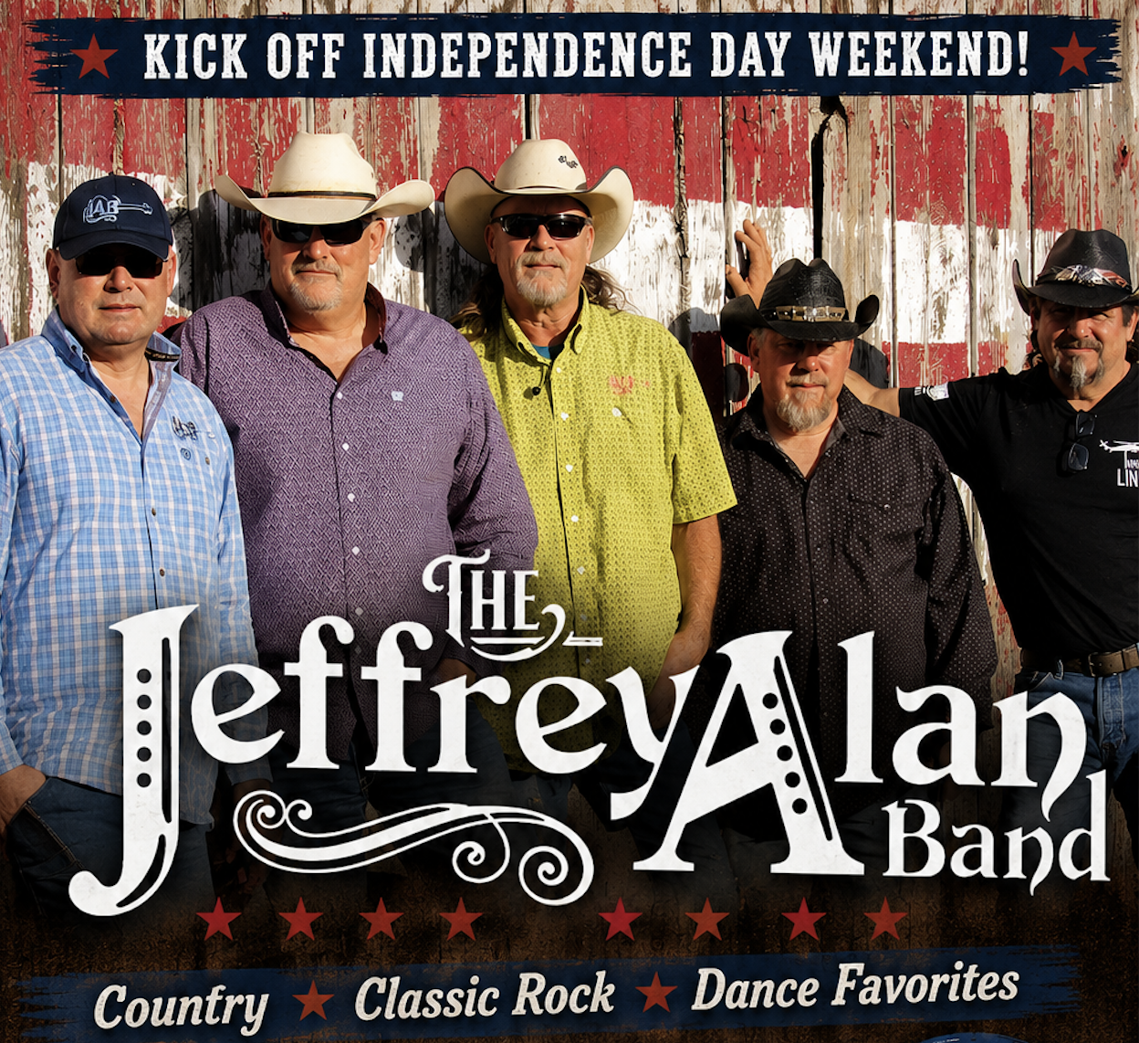 Jeffrey Alan Band @5:00 OPEN...