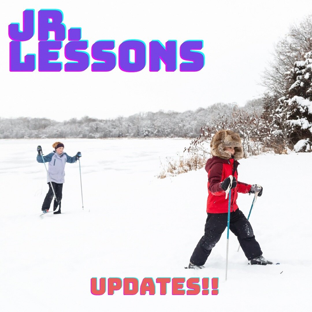 Unfortunately, it looks like there will not be enough snow to get our young skiers on ski trails this weekend - but we still have some fun planned for JACKRABBITS &amp; BUNNY skiers!!

JACKRABBIT AND BUNNY skiers - we will still be offering games and