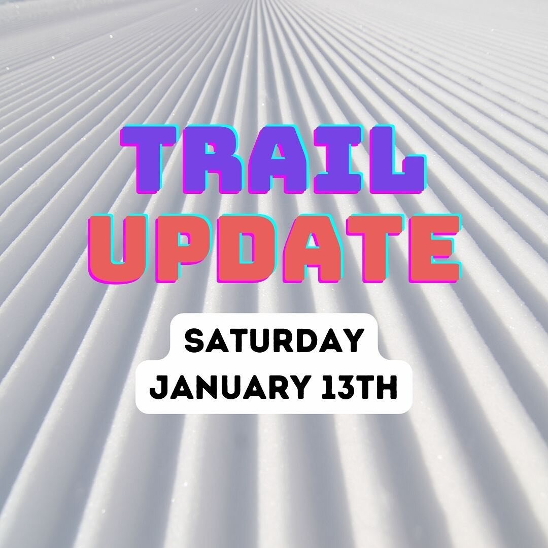 With the snow overnight the crew at Arrowhead park were able to start grooming the trails! There are 16km of skate ski and track set trails open as of 9am Saturday January 13th! 

This weekend Jackrabbits and bunnies have their second lesson ~ but fi