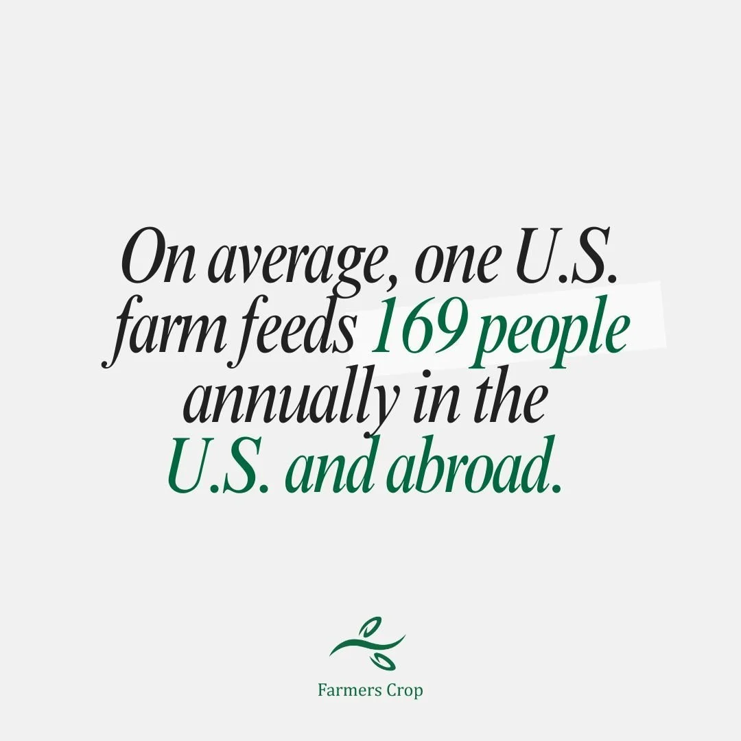 The few, the proud, the American farmer. 

https://www.thefencepost.com/news/the-few-the-productive-the-american-farmer/