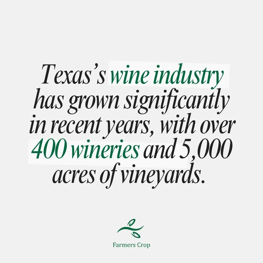 We love and support the Texas wine industry!