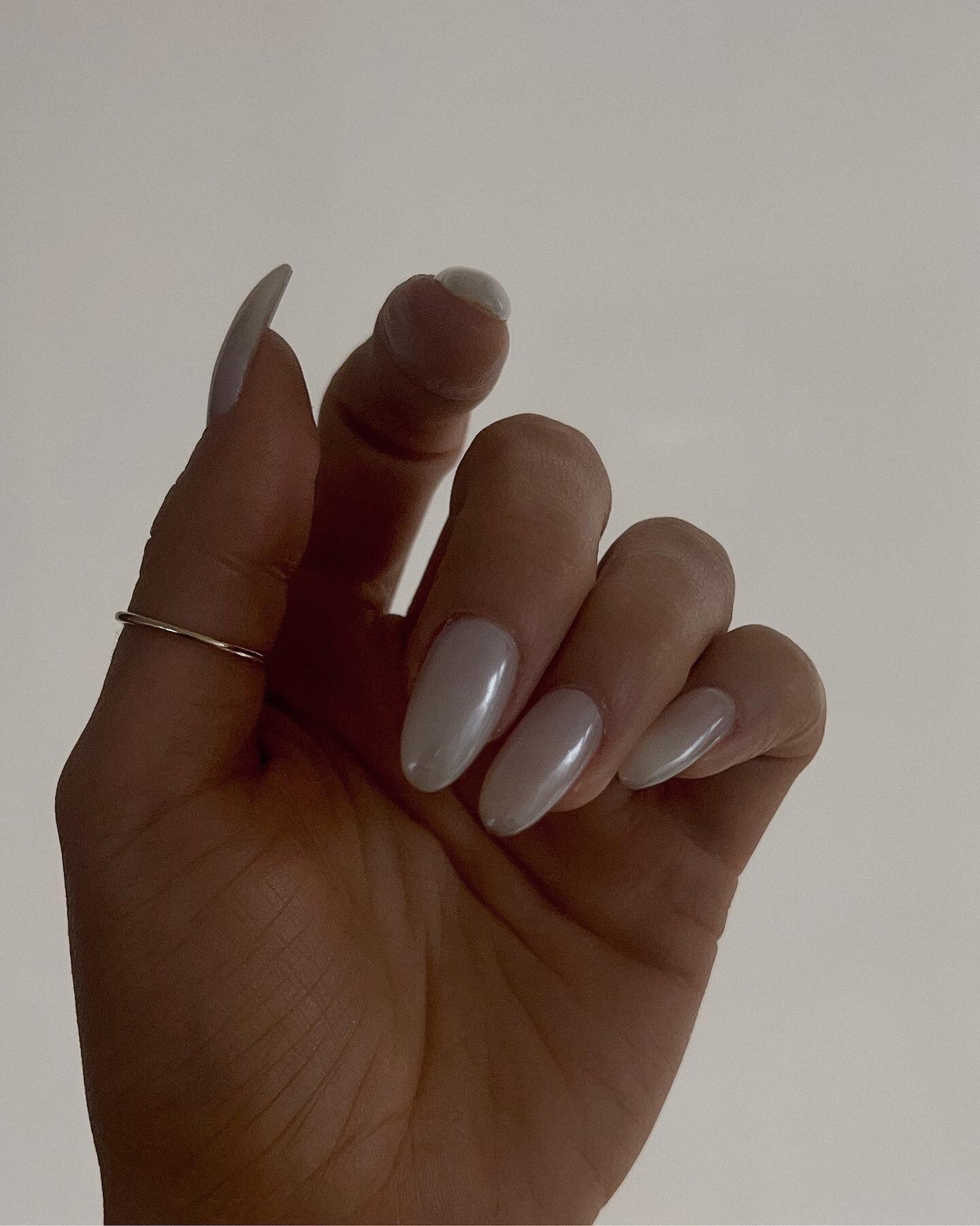 Time for Ibiza Nails!  Loved these pearly whites, but it&rsquo;s time for something more fun!

Should I do two, three, or four? Or send me other ideas!! 🤍

#nailinspo