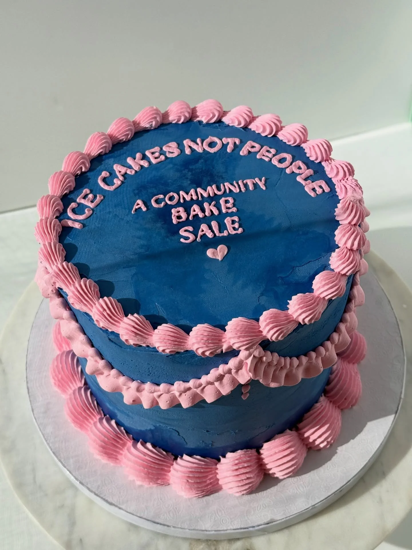 Ice Cakes Not People Fundraiser 

✨were one week out!!!!

✨Sunday March 8, 1-4pm

✨located at By Clio Bakery in gowanus Brooklyn (400 3rd Ave between 6th &amp; 5th street)

✨100% of money raised goes to Make The Road New York 

✨Baked goods (sweet &a