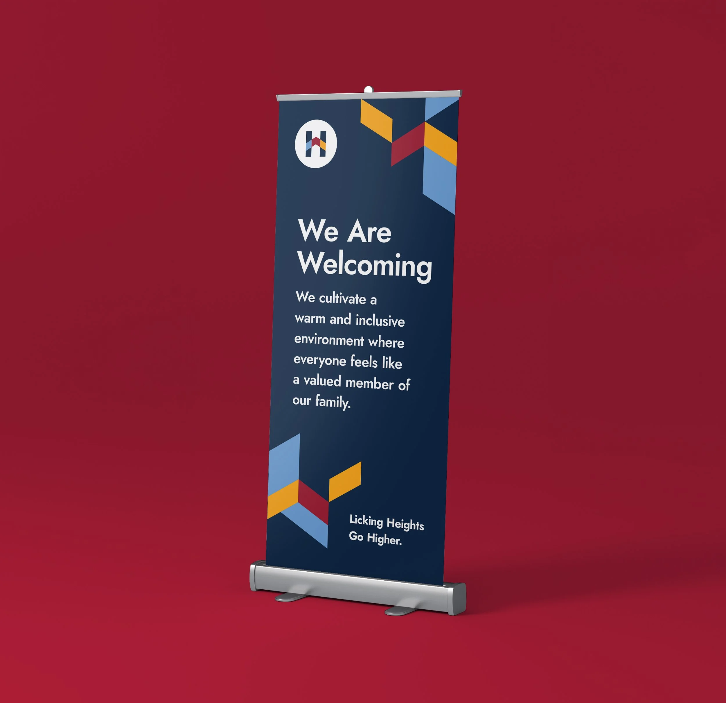 Licking Heights pop-up banner