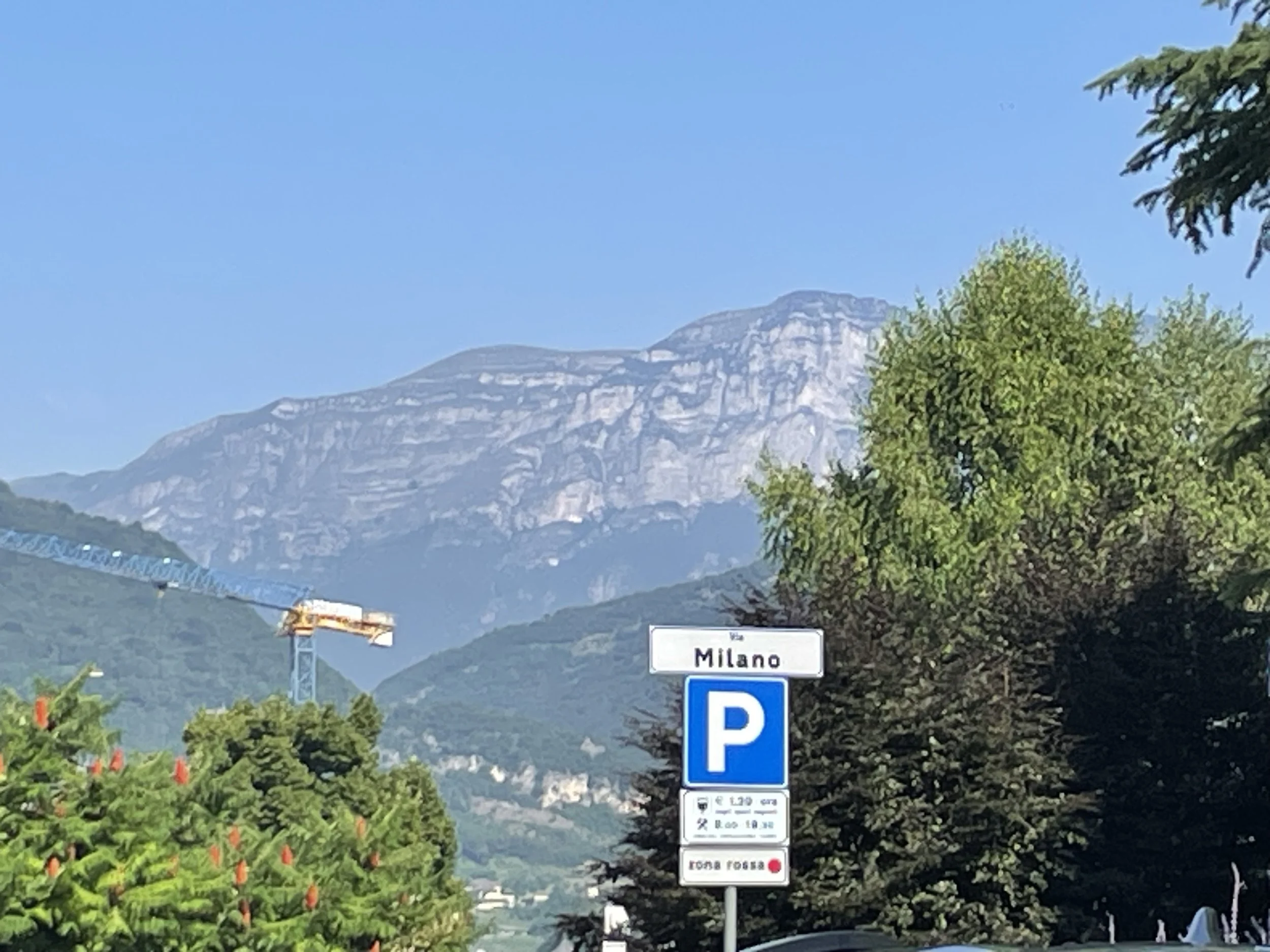 Examining a PhD viva in Trento, Italy