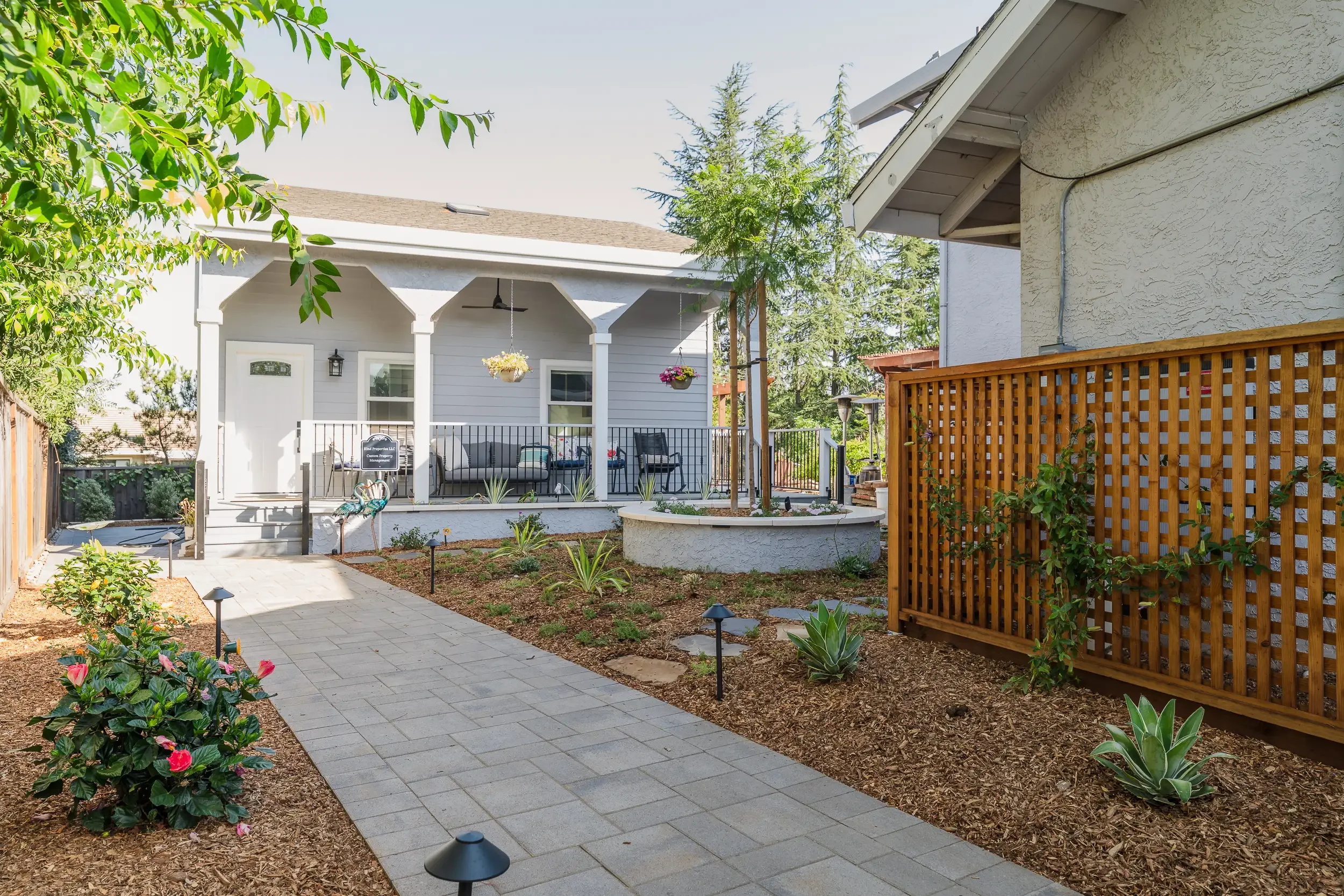 San Jose detached ADU designed by Massoudi Consulting Engineers, showcasing thoughtful architectural layout, engineered structural integrity, and seamless integration with landscaped outdoor spaces.