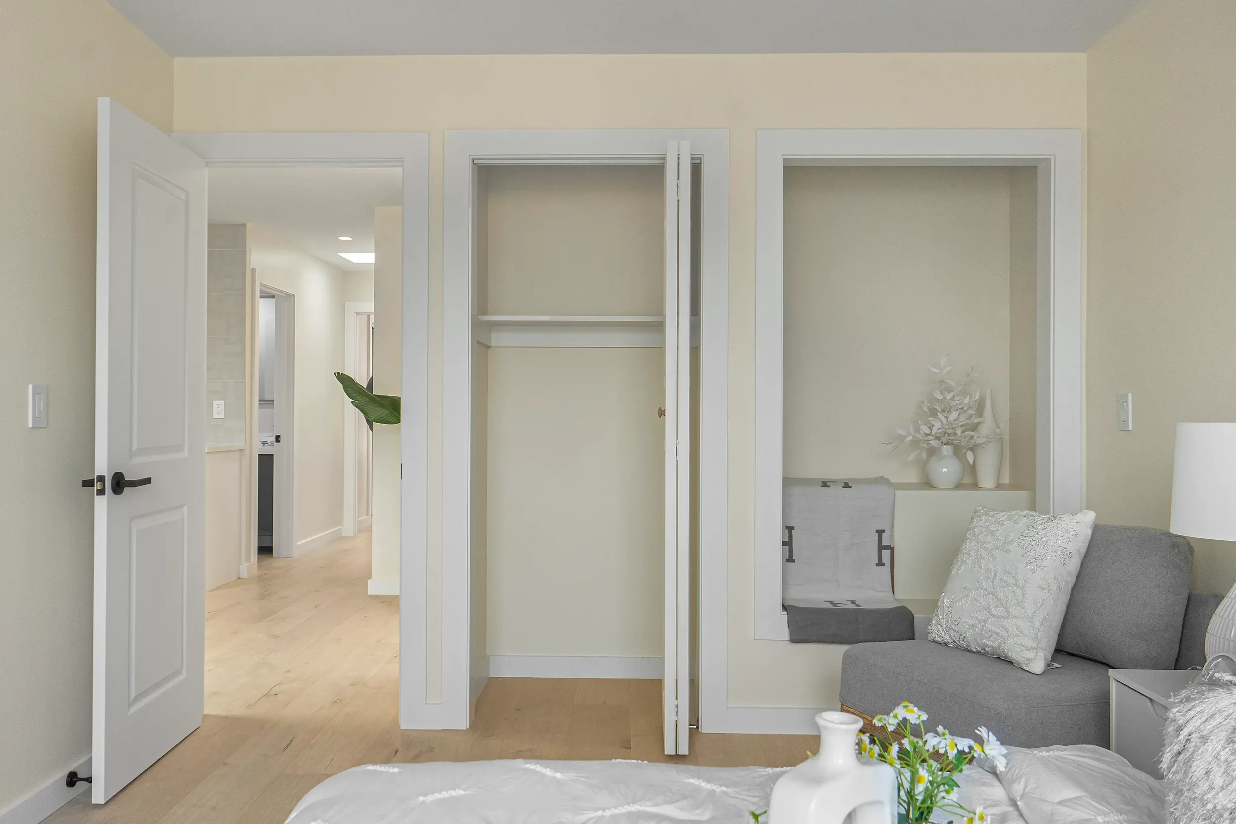 Contemporary kitchen design in San Francisco home remodel with structural engineering by Massoudi Consulting Engineers, featuring modern finishes