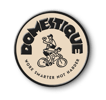 A circular logo with the text 'CLE Muse' at the top and 'Work Smarter Not Harder' at the bottom. The logo features an illustration of a person riding a bicycle and holding a key.
