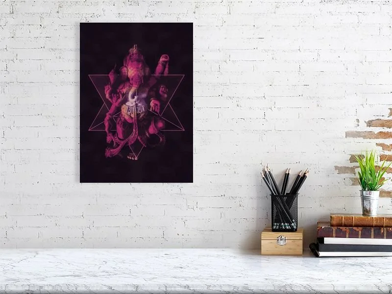 Ganesha: Sound & Vision Limited Edition print by Kam Lall