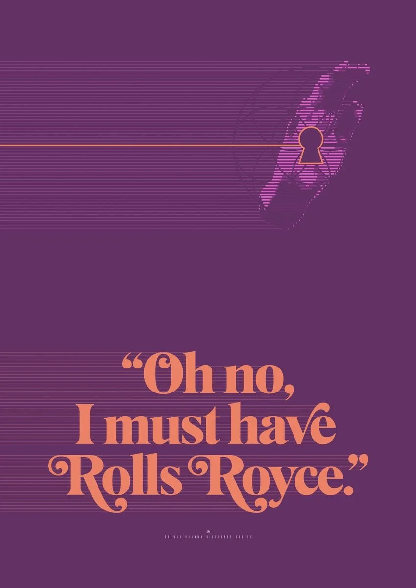 Oh no, I must have Rolls Royce - Goenka Vipassana Daily Discourse Quote