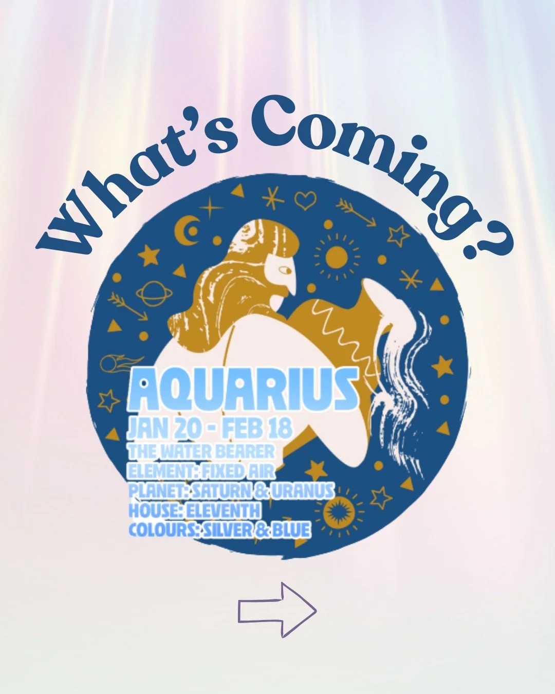 🌌 Aquarius 2026: Radical Evolution

This is your year to break boundaries, dream boldly, and step into your visionary power.

Career: Pitch bold ideas, take strategic risks, and expand globally.
Love: Connections deepen and inspire &mdash; possibly 