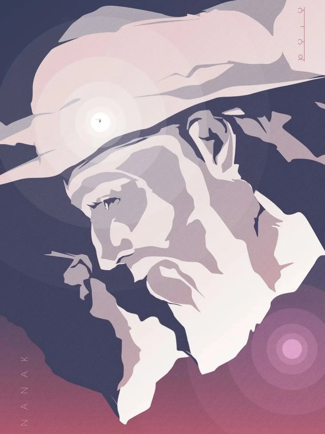 Where spirit meets the road&hellip; 🛤️✨ Truth Seeking Wanderlust &ndash; inspired by the life‑changing travels and teachings of Guru Nanak. A piece to elevate space and consciousness. Available via our website 🙏🏻✨ @ajooniretreat