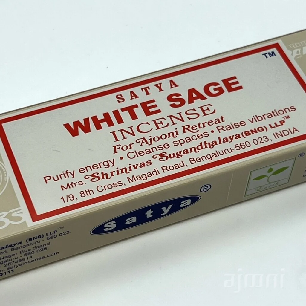 White Sage Incense Sticks by Satya