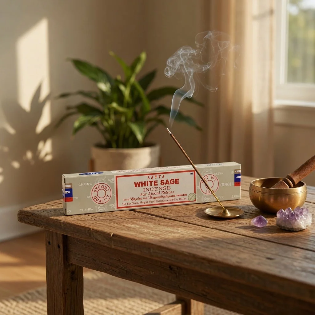 White Sage Incense Sticks by Satya