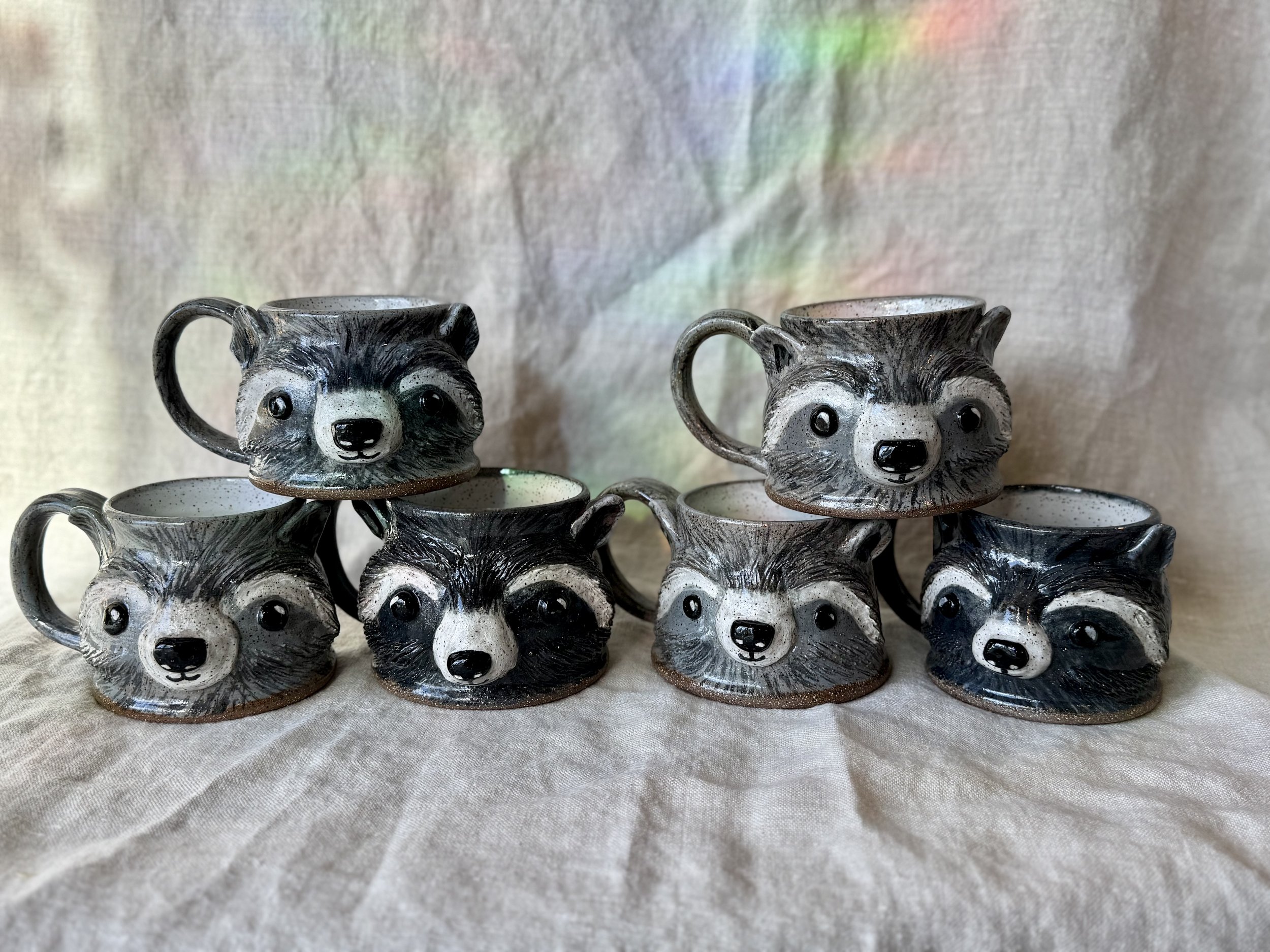 Raccoon Mugs