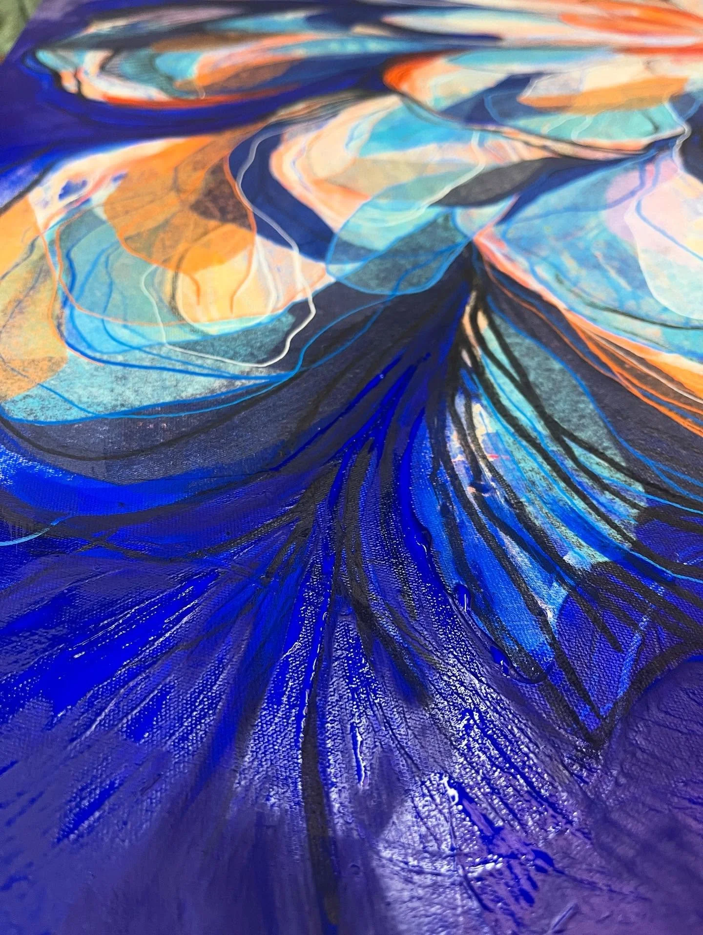 This weather gives the saying &ldquo;watching paint dry&rdquo; a whole new dimension&hellip; the final touches on a new piece for @salafestival in August at the beautiful cellar door @bergherring are super slow&hellip;

Exhibition opening 8 August 5-