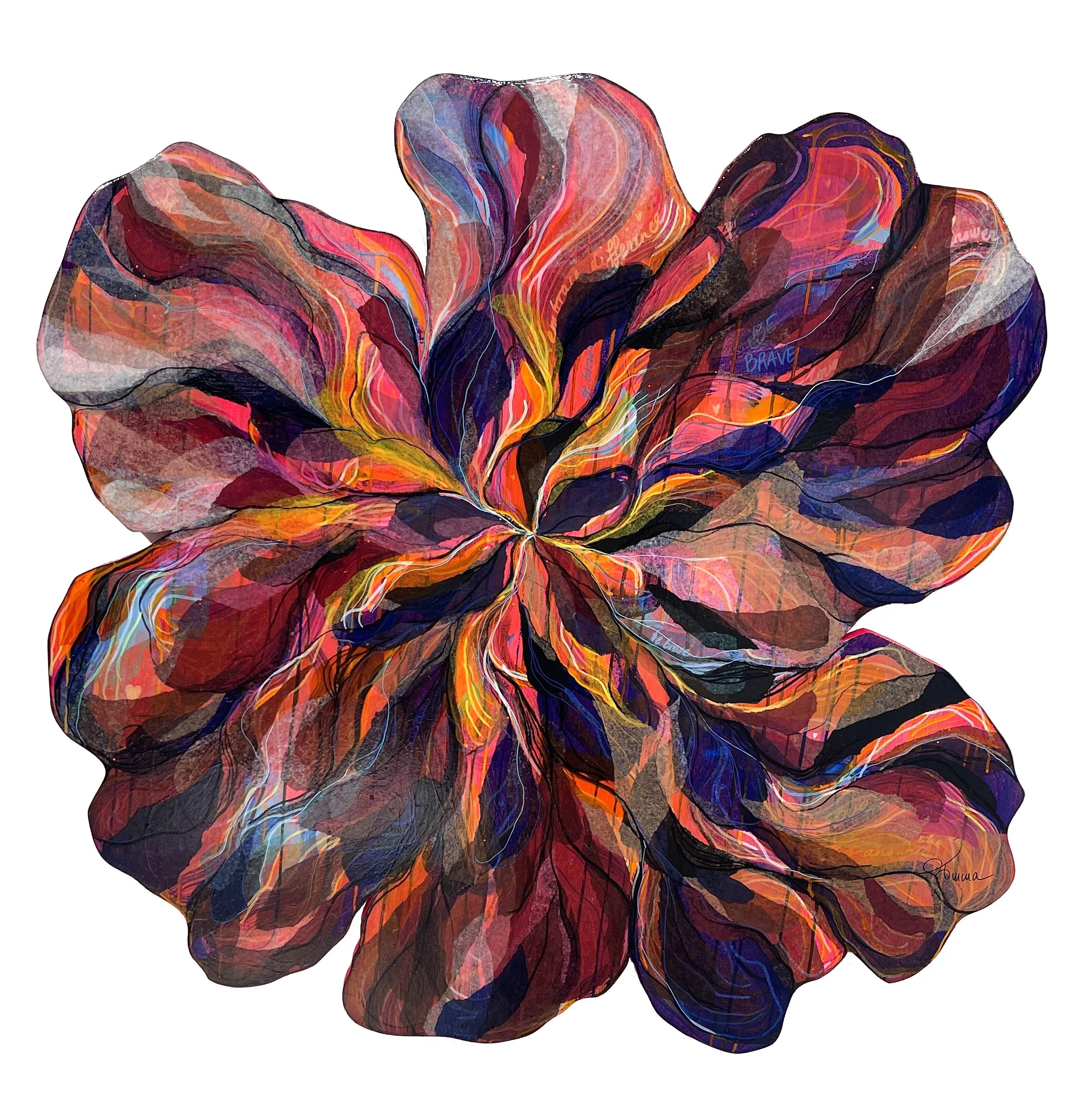 All The Shadows I Carried Turned Into Colour