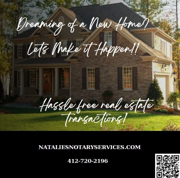 Navigating Real Estate Paperwork Hassle-Free in Pittsburgh with Natalie's Notary Services