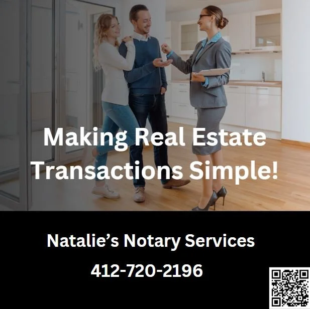 Seal the Deal in Pittsburgh: Natalie's Notary Services Your Trusted Ally