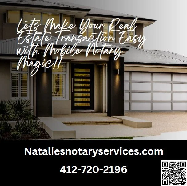 Seal the Deal in Pittsburgh: Natalie's Notary Services Your Trusted Ally