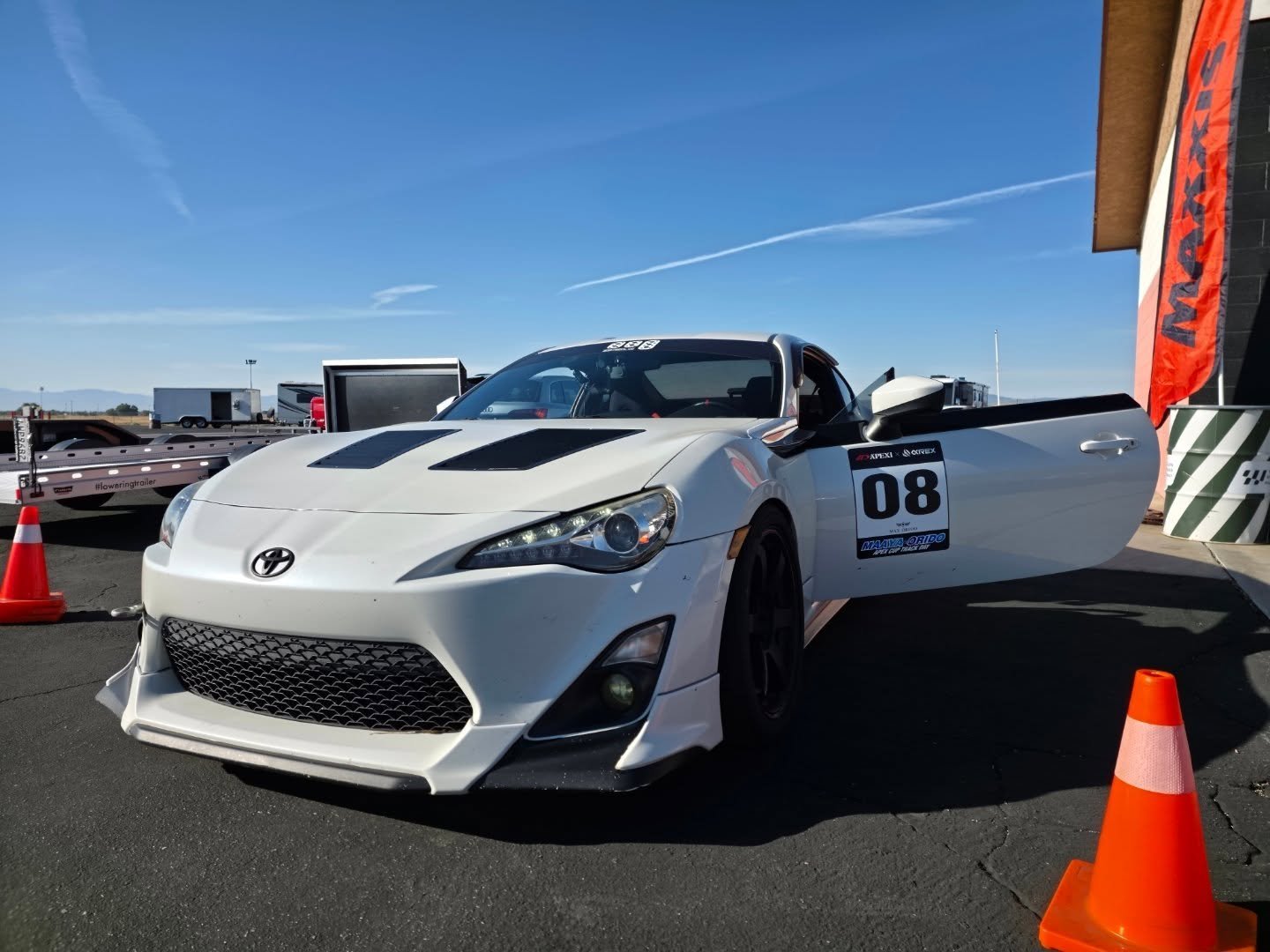 Fun day at the track with the GRM Fam! Thank you to everyone who came out and joined us for the last time Big Willow will be like this. We will see everyone back in October at ButtonWillow Circuit. Enjoy your summer! 
.
.
@maxxistires 
@afepower 
@be