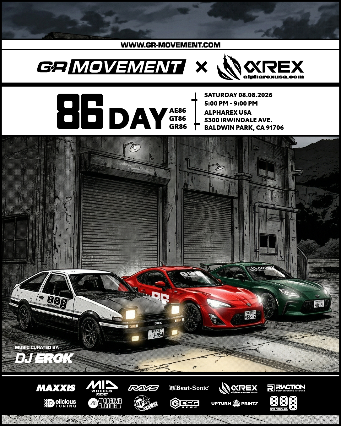 86 Day: GRM x Alpharex