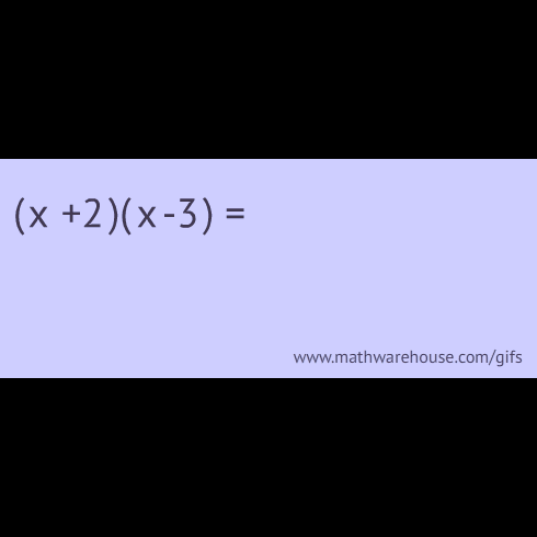 FOIL’ing through Math: A Blast from the Past!