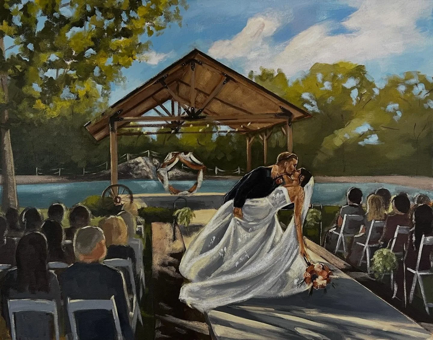 Ringing in the new year with all the dip kisses! ❤️💋

Artist: @rachelvaught.artist 

#cloudstudioagency #dipkisspainting #livepainting