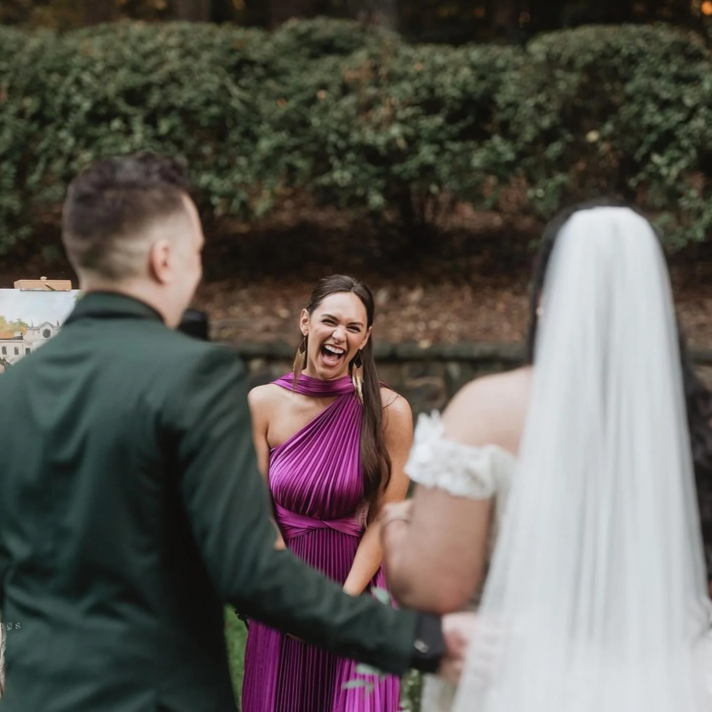 The dreamiest photos ☁️✨

Painting coming soon! 

Artist @tiffani_rose_art 
Planner: @orlandodesignerweddings 
Photo: @nura.weddings