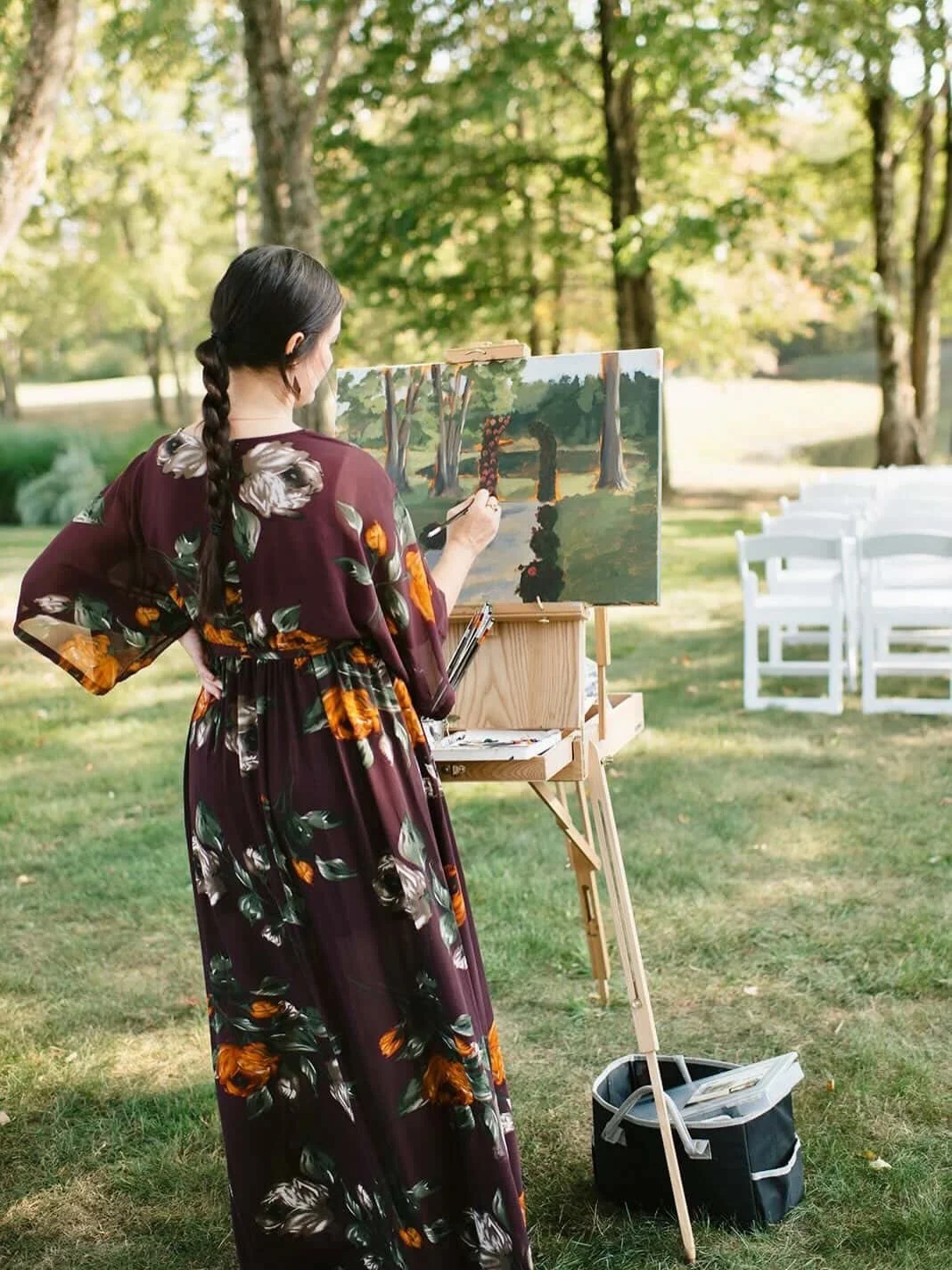 Some beautiful photos of @rachelvaught.artist 😍

Updates on Rachel! She welcomed her second baby just a few weeks ago and has been soaking up all the newborn snuggles! 🍼 She&rsquo;s slowly coming back to the wedding scene, while still enjoying ever