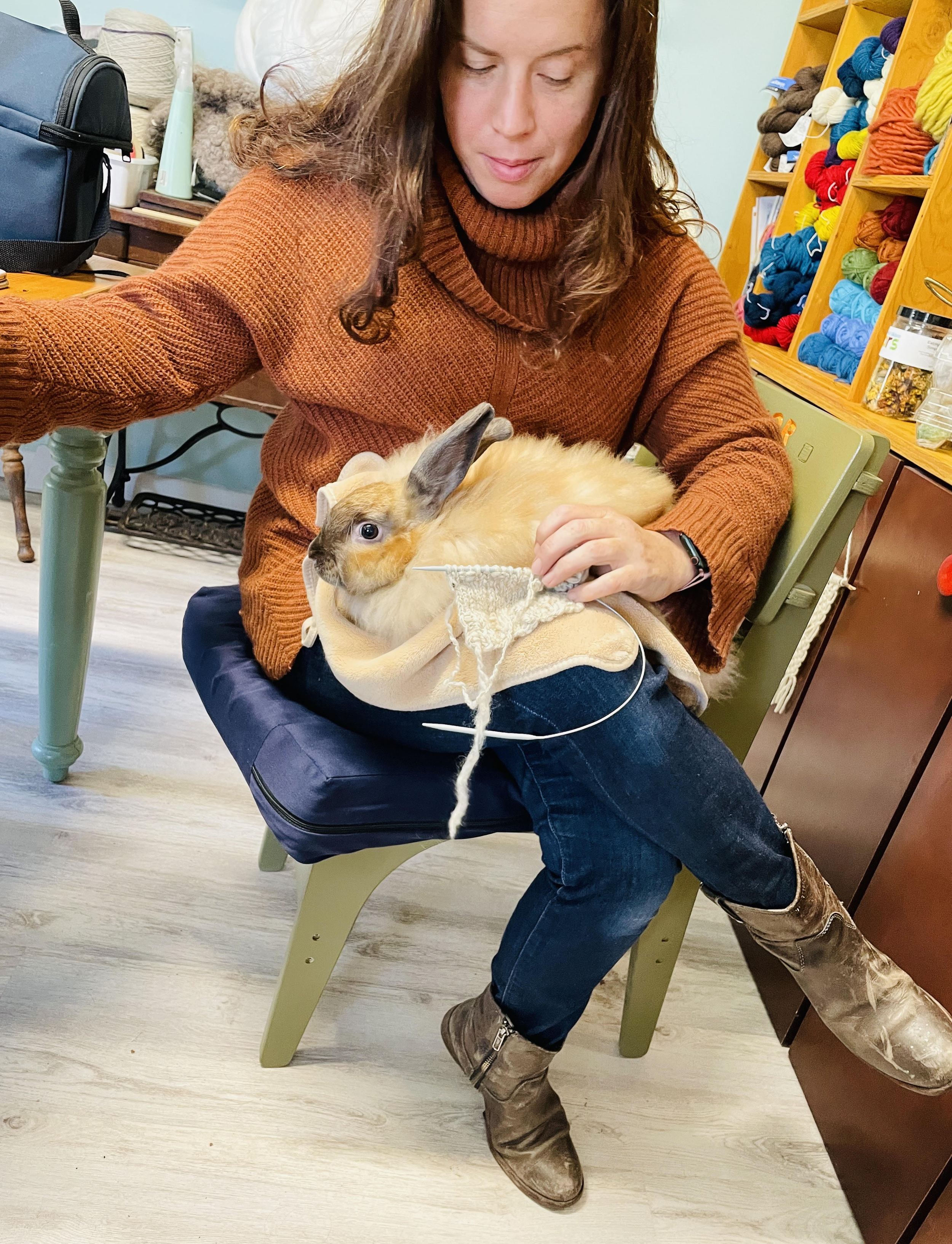 Rachel Carrigan, board member of the Hudson Valley Textile project