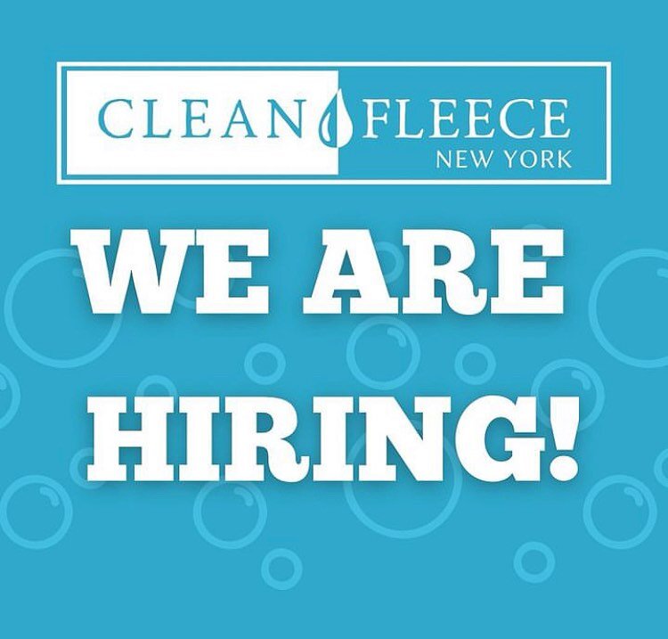 Clean Fleece is hiring! We are seeking an Assistant Machine Operator, for a 30 hour weekly, part time position, 7 am to 1 pm Monday through Friday.
Duties would include handling, sorting and classifying wool prior to scouring, operating opening and s