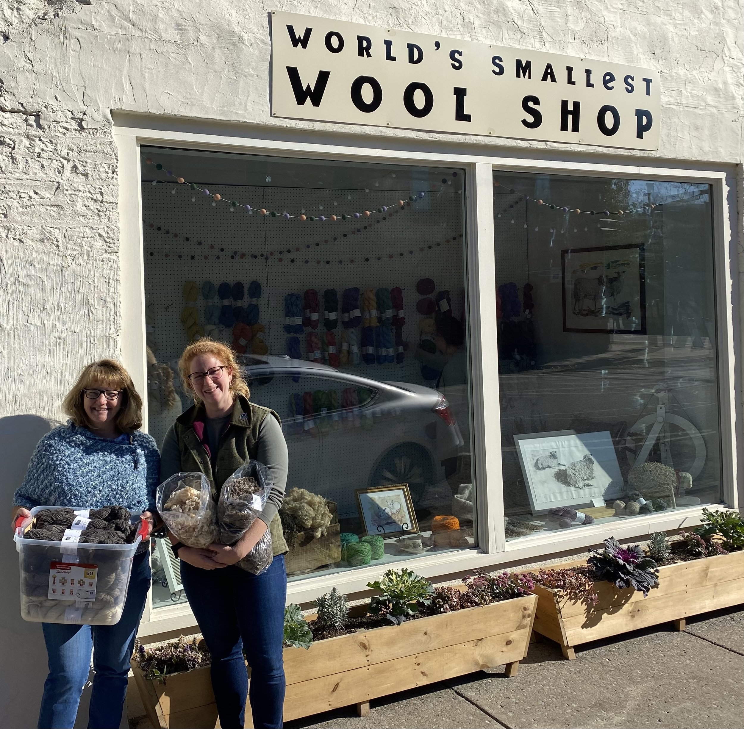 How Rabbit Row Yarns &amp; Haberdashery is Promoting "Sweaters for Good"