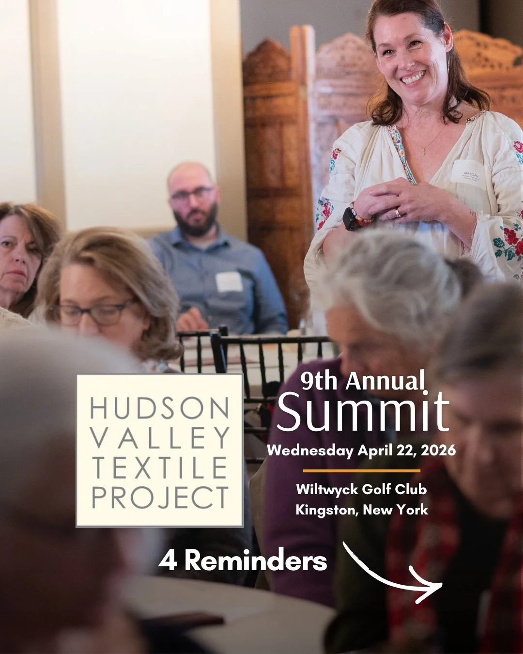 HVTP&rsquo;s 9th Annual Summit is almost here! 🐑🤗

Meet us this Wednesday, April 22, at the Wiltwyck Golf Club in Kingston, New York.
We still have some tickets available. Pay at the door.

✨No host social for all HVTP members and Summit participan