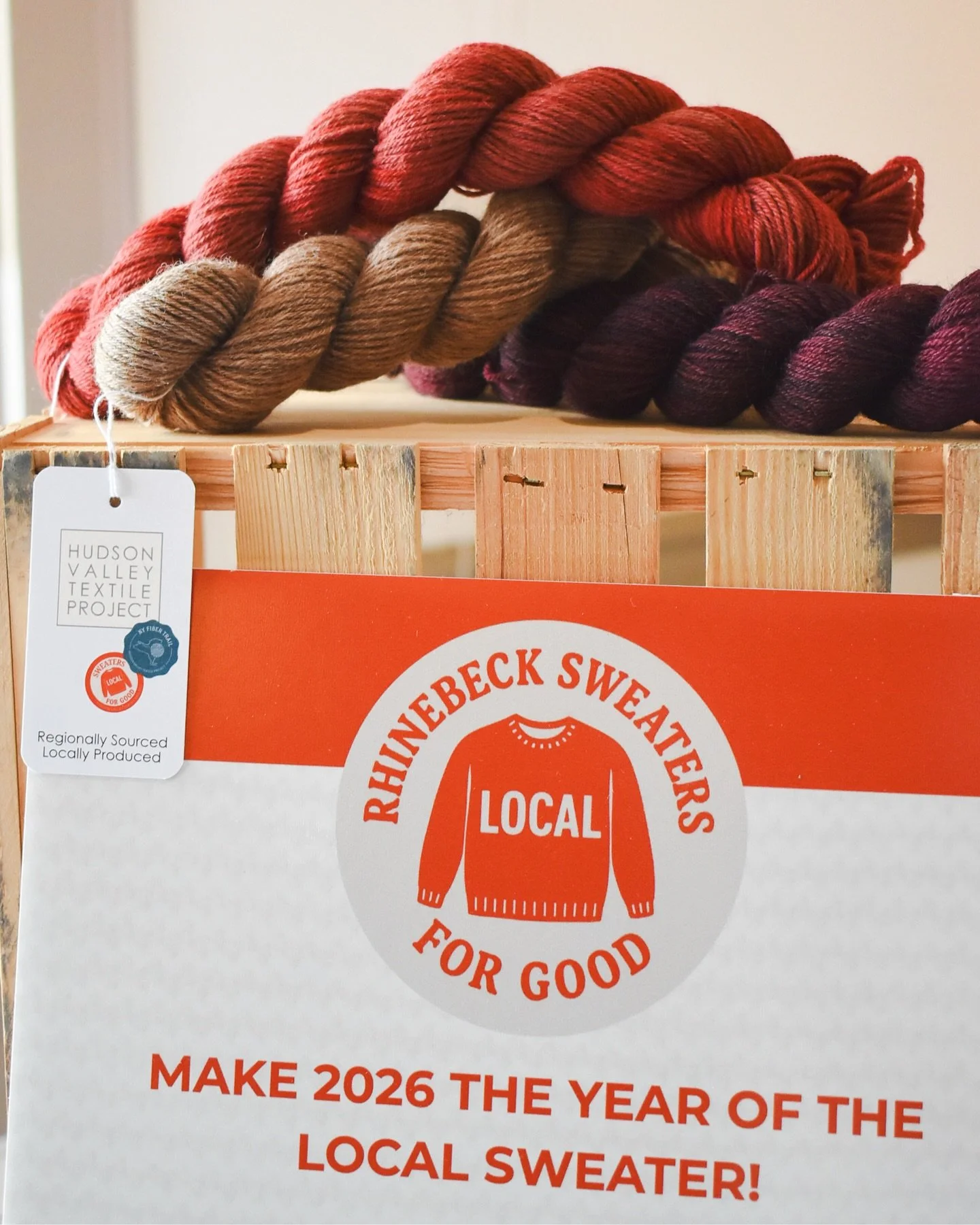 ✨Behold: Seneca Sport 50g yarn, locally produced especially for HVTP&rsquo;s 9th Annual Summit to support our Sweaters for Good initiative.

➡️ We&rsquo;re now offering a limited stock on our website, so be sure to grab it before it&rsquo;s gone! Fin