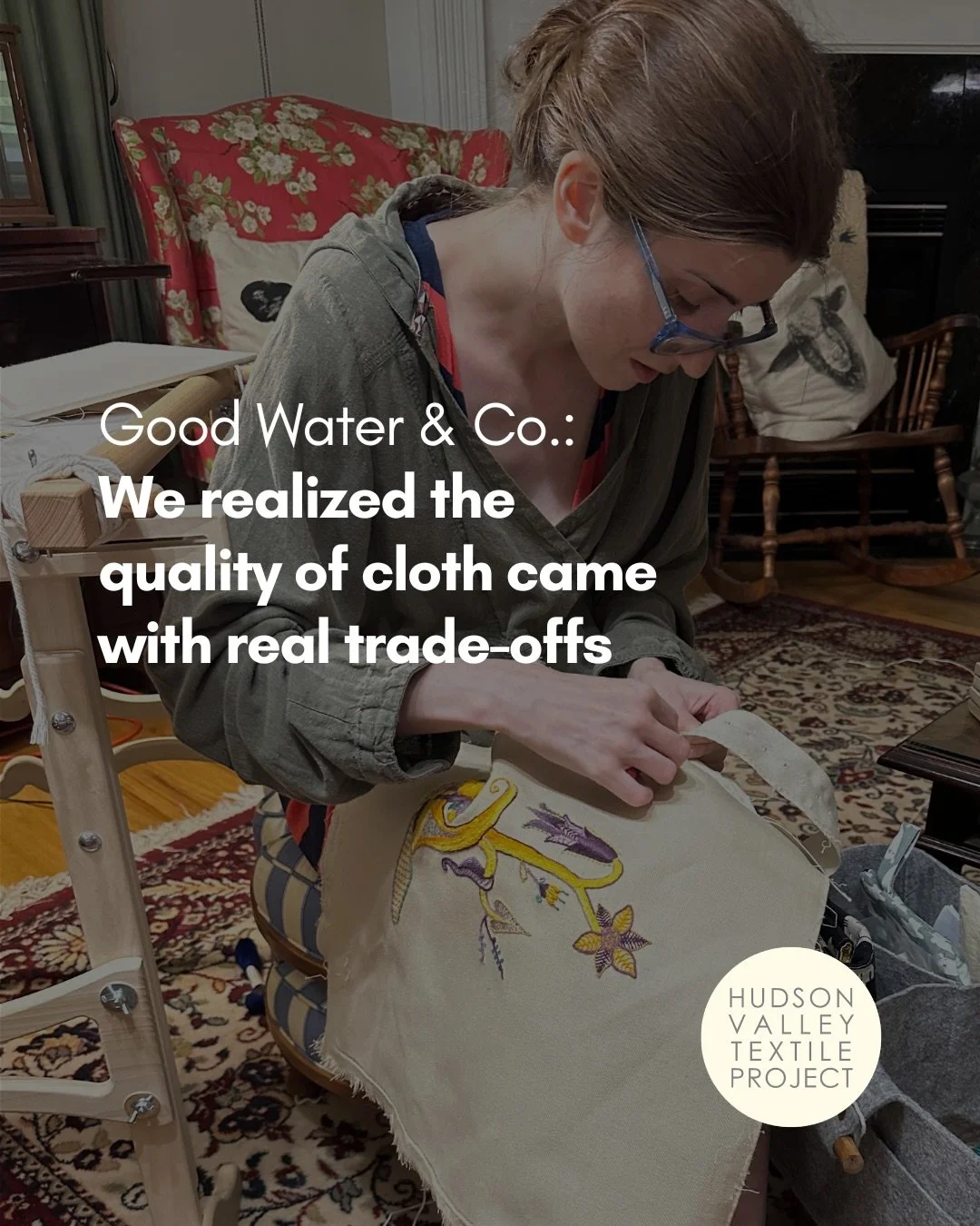 &ldquo;The industrial textile sector was a dirty business &mdash; and we were firmly enmeshed in it. If we were going to be sidelined by a global pandemic, we would at least take the opportunity to do something about it.&rdquo; - says the mother-daug