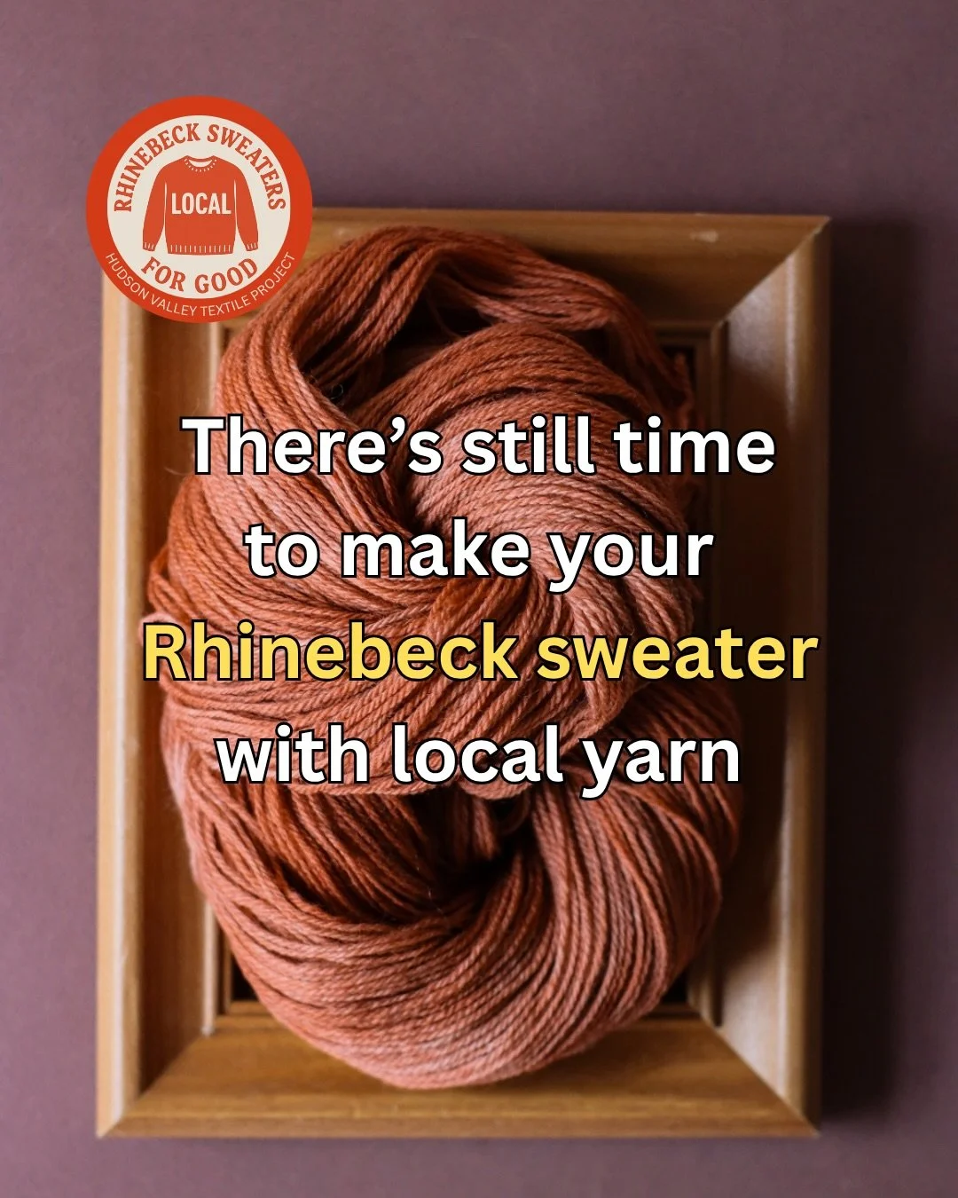 48 days until Rhinebeck! 🐑🧶

There&rsquo;s still time to make your Rhinebeck sweater!
This year, join us in choosing yarn that&rsquo;s been farmed, processed, spun, dyed and sold closer to your home. 

When you pick local yarn, you&rsquo;re helping