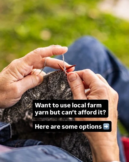 Let&rsquo;s face it; not everyone can afford farm yarns. They are expensive for a reason. Farm yarns cost more because local, natural fibers require intensive labor to source and process. The high price is necessary so that everyone in the supply cha