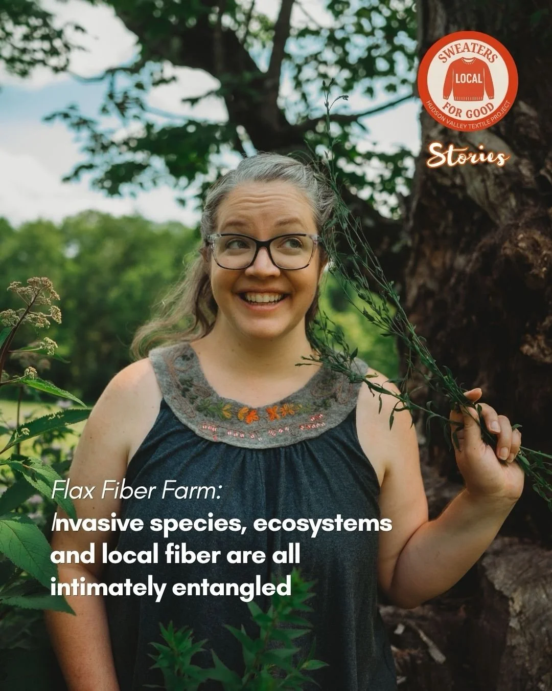 &ldquo;As humans, we are intimately connected to the natural world, and it&rsquo;s up to us to keep choosing what our relationship will be&ndash;nurturing or dismissive, open to connection or closed off and isolated.&rdquo; - Adrienne Carlile, Flax F
