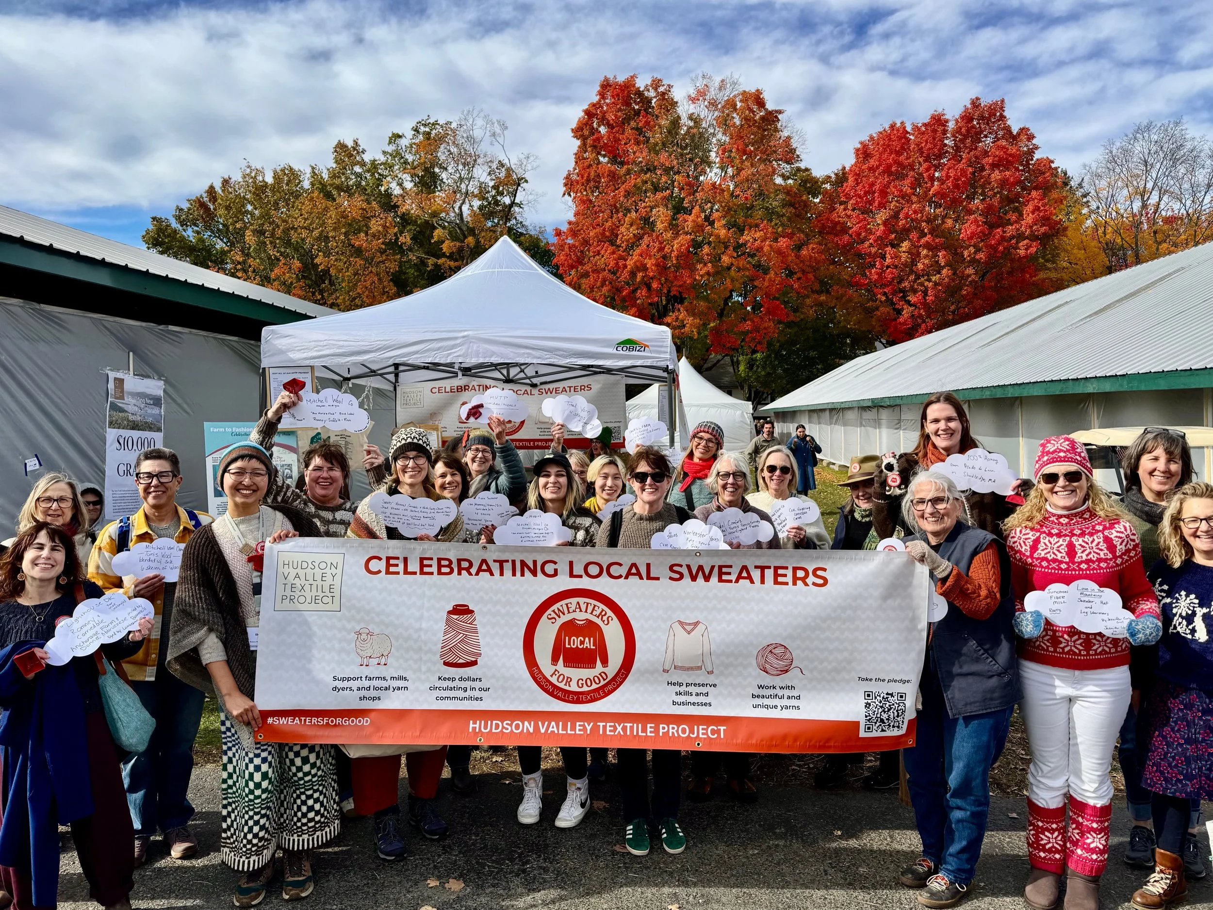 🐑 Making memories at the 2026 Rhinebeck #SweatersForGood parade &hearts;️

We can&rsquo;t thank enough to everyone who decided to join us in promoting local fibers, we&rsquo;re truly grateful for all of you! 

If you couldn&rsquo;t come, we hope you