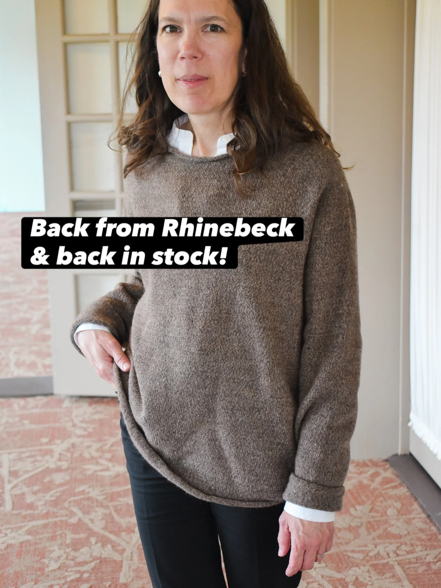 We came home from Rhinebeck with a lot less merchandise and a lot of gratitude.

We&rsquo;ve restocked some of our best sellers, and they&rsquo;re now available on our website. If you missed us at the festival or had your eye on something, take a loo