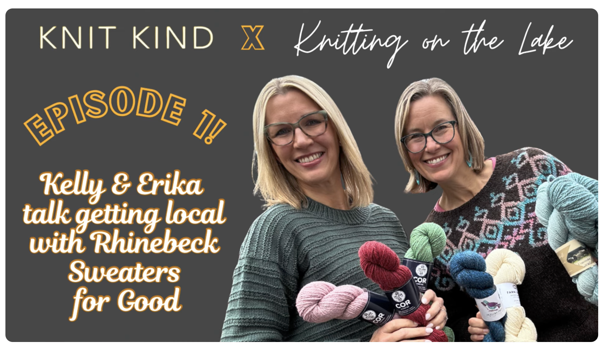 Podcast episode discussing HVTP's Sweaters for Good initiative.