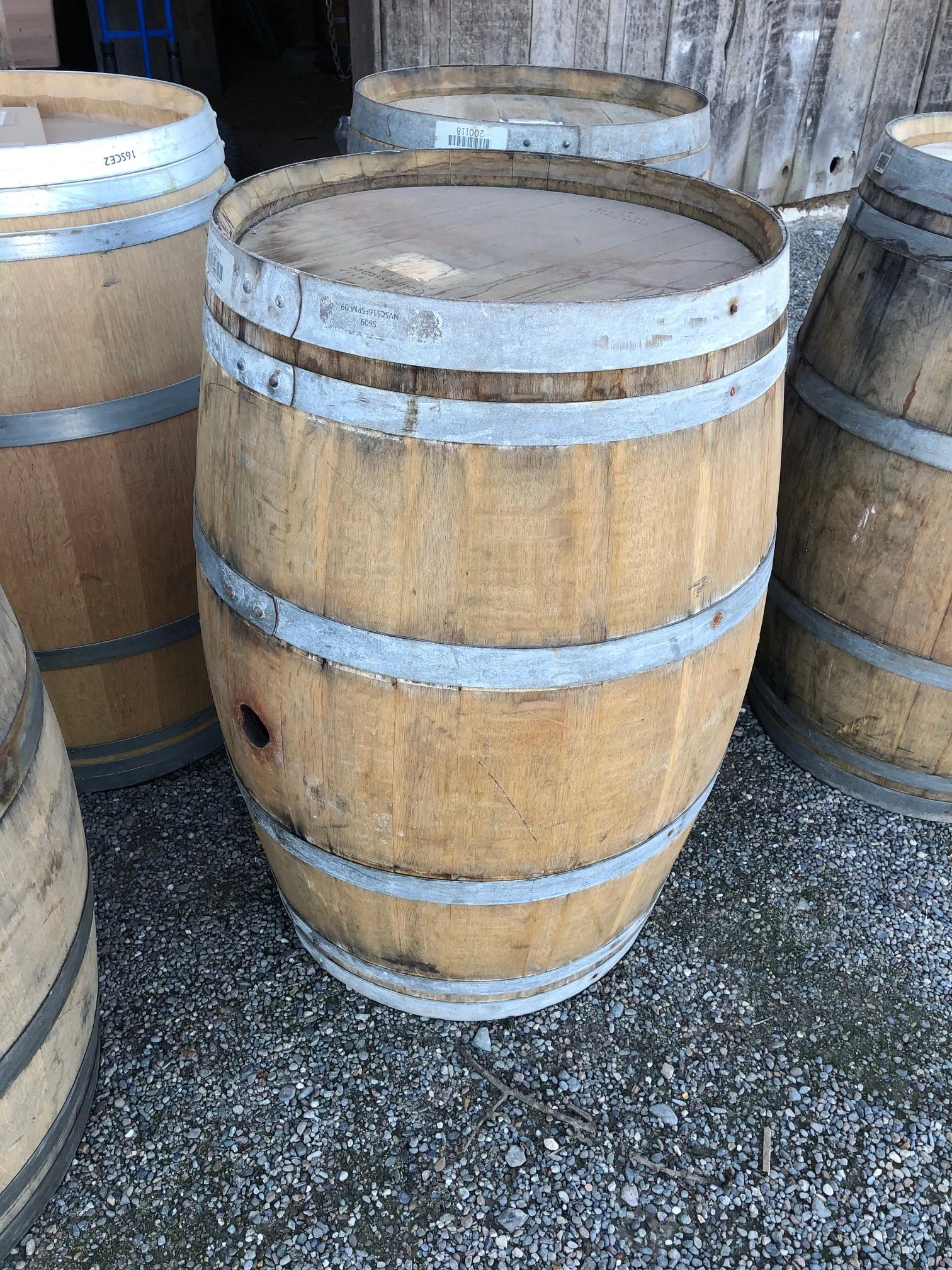 60 Gallon Wine Barrel (Tall)