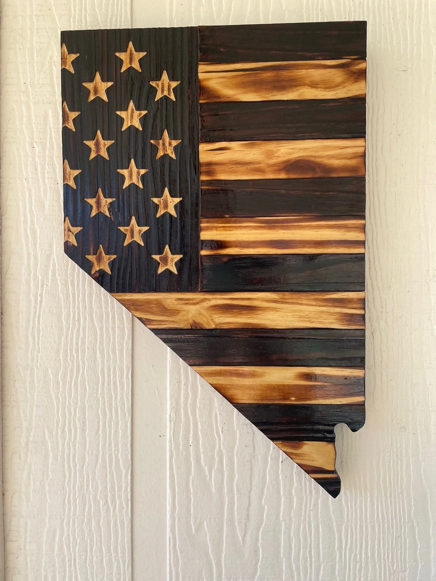 Nevada Shaped Flag Style 4